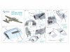 Quinta Studio QD72204 He 111 P/H 3D-Printed & coloured Interior on decal paper (Airfix) 1/72